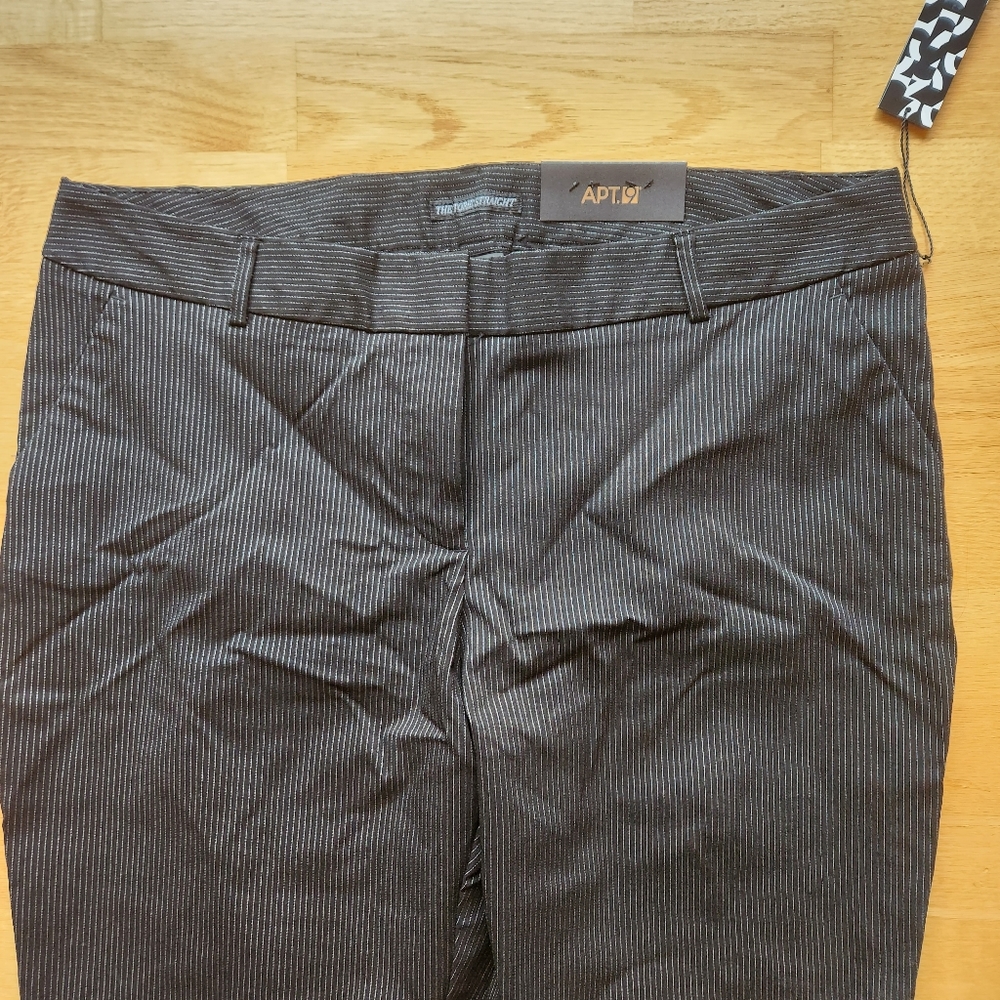 NWT Apt 9 The Torrie Straight, Mid-Rise Pants - Picture 3 of 10